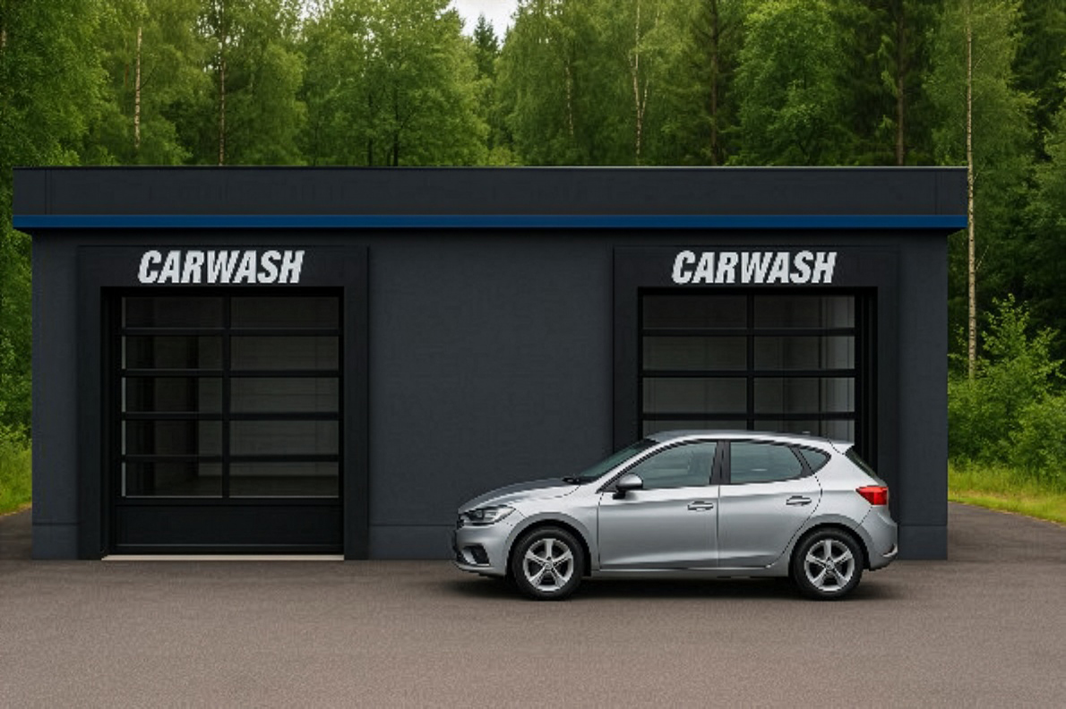 Malte Wash bay med två tvätthallar.