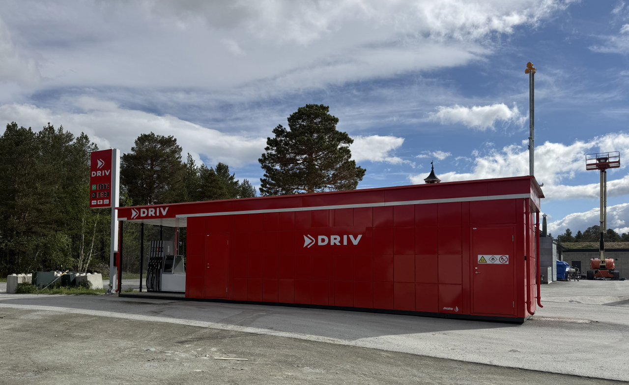 bränsleanläggning för DRIV Energi Midt-Norge